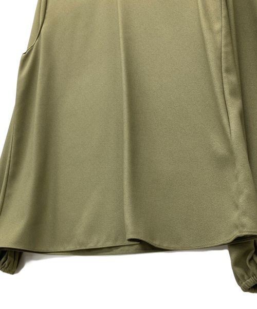 theory（セオリー）theory (セオリー) モックネックブラウス グリーン サイズ:Sの古着・服飾アイテム