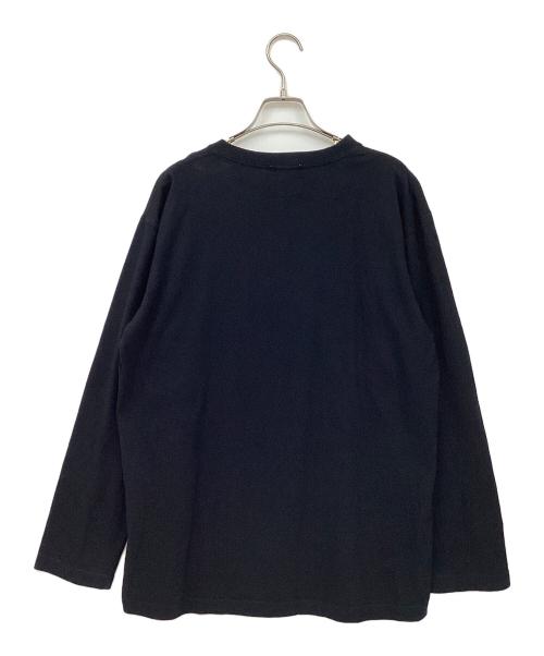 NOUNLESS（ナウンレス）NOUNLESS (ナウンレス) ロゴロングスリーブTシャツ ブラック サイズ:表記なしの古着・服飾アイテム