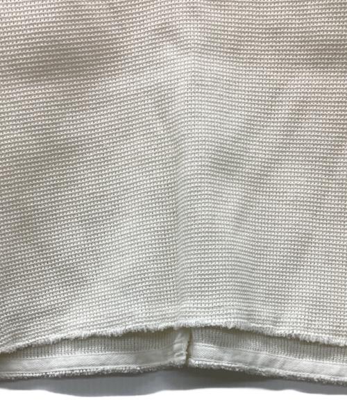 Loro（ローロ）Loro (ローロ) ワイドネックショートカーディガン アイボリー サイズ:Freeの古着・服飾アイテム