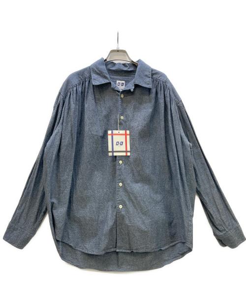 AiE（エーアイイー）AiE (エーアイイー) CHAMBRAY PAINTER SHIRT ネイビー サイズ:Sの古着・服飾アイテム