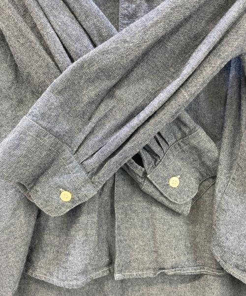 AiE（エーアイイー）AiE (エーアイイー) CHAMBRAY PAINTER SHIRT ネイビー サイズ:Sの古着・服飾アイテム