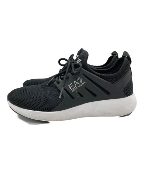 EA7（イーエーセブン）EA7 (イーエーセブン) EA7 Sneakers Minimal Running ブラック サイズ:5の古着・服飾アイテム