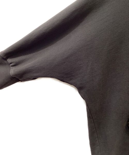 JAMES PERSE（ジェームスパース）JAMES PERSE (ジェームスパース) コットンジャージー フーデッドプルオーバー ブラックの古着・服飾アイテム