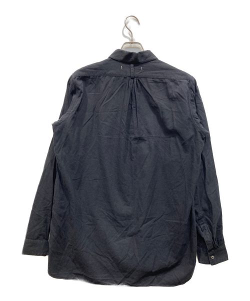 SUZUKI TAKAYUKI（スズキタカユキ）SUZUKI TAKAYUKI (スズキタカユキ) one-piece shawl-collar shirt ブラック サイズ:1の古着・服飾アイテム