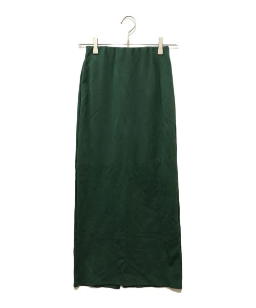 anuans（アニュアンス）anuans (アニュアンス) ショルダータックカットセットアップ グリーン サイズ:Sの古着・服飾アイテム