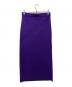 CINOH (チノ) スリットニットスカート パープル サイズ:38 未使用品：3000円