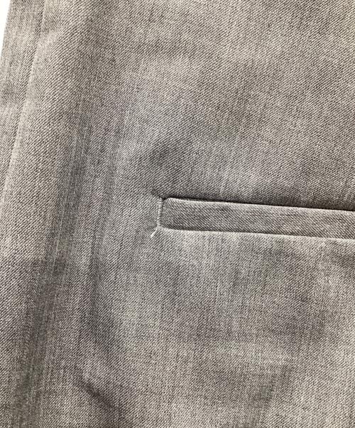 AP STUDIO（エーピーストゥディオ）AP STUDIO (エーピーストゥディオ) タックワイドパンツ グレー サイズ:40の古着・服飾アイテム