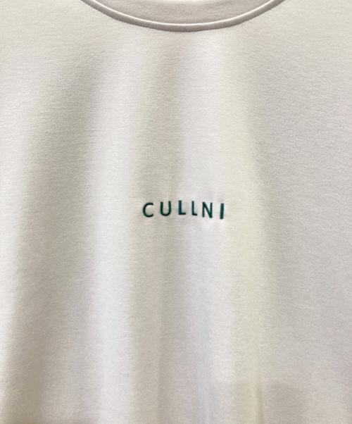 CULLNI（クルニ）CULLNI (クルニ) ロゴ刺繍ポンチョスウェット グレージュ サイズ:2 未使用品の古着・服飾アイテム