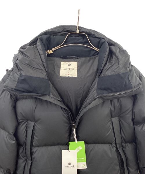 Snow peak（スノーピーク）Snow peak (スノーピーク) Recycled Light Down Jacket ブラック サイズ:Sの古着・服飾アイテム