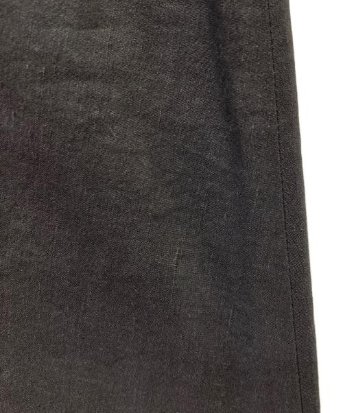 theory luxe（セオリーリュクス）theory luxe (セオリーリュクス) リネン混ノースリーブワンピース ブラック サイズ:38の古着・服飾アイテム