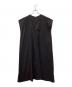 theory luxe (セオリーリュクス) リネン混ノースリーブワンピース ブラック サイズ:38：5000円