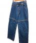MAISON SPECIAL (メゾンスペシャル) Side Slash Denim Pants サイズ:36：6000円