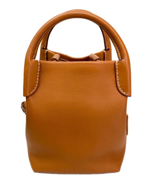 LORO PIANA（ロロピアーナ）LORO PIANA (ロロピアーナ) マイクロベイルバッグ ウォーム・タン サイズ:マイクロの古着・服飾アイテム