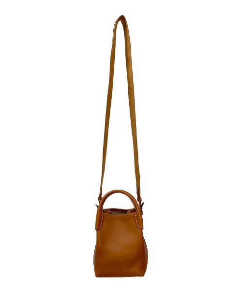 LORO PIANA（ロロピアーナ）LORO PIANA (ロロピアーナ) マイクロベイルバッグ ウォーム・タン サイズ:マイクロの古着・服飾アイテム