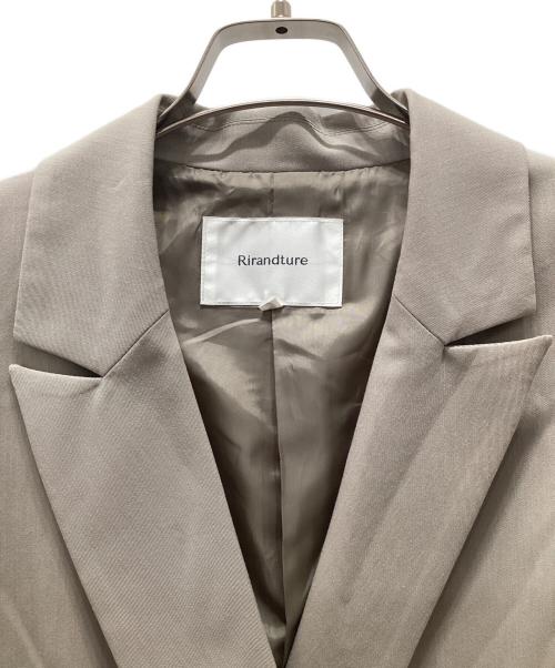 Rirandture（リランドチュール）Rirandture (リランドチュール) オータムダブルジャケット ベージュ サイズ:2の古着・服飾アイテム