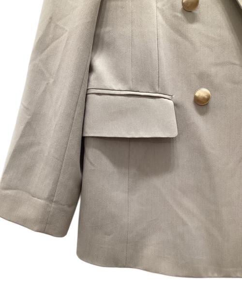 Rirandture（リランドチュール）Rirandture (リランドチュール) オータムダブルジャケット ベージュ サイズ:2の古着・服飾アイテム