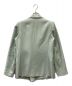 ANAYI (アナイ) ドライツイル袖スリットジャケット ライトグリーン サイズ:38：16000円