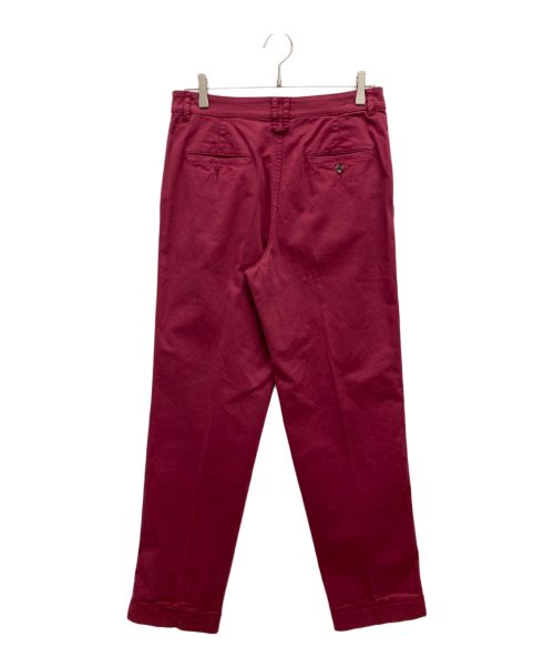 KENZO（ケンゾー）KENZO (ケンゾー) タックパンツ ボルドー サイズ:US　29の古着・服飾アイテム