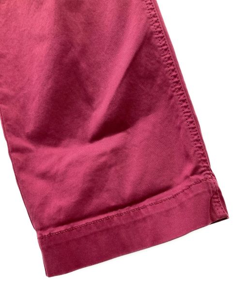 KENZO（ケンゾー）KENZO (ケンゾー) タックパンツ ボルドー サイズ:US　29の古着・服飾アイテム
