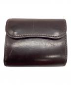 WILDSWANSワイルドスワンズ）の古着「ENO 3つ折り財布」｜ブラウン