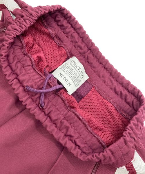 INSCRIRE（アンスクリア）INSCRIRE (アンスクリア) Track Pants ボルドー サイズ:Mの古着・服飾アイテム