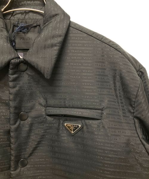 PRADA（プラダ）PRADA (プラダ) Re-nylon パデッドジャケット ブラック サイズ:M 未使用品の古着・服飾アイテム