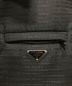 中古・古着 PRADA (プラダ) Re-nylon パデッドジャケット ブラック サイズ:M 未使用品：218000円