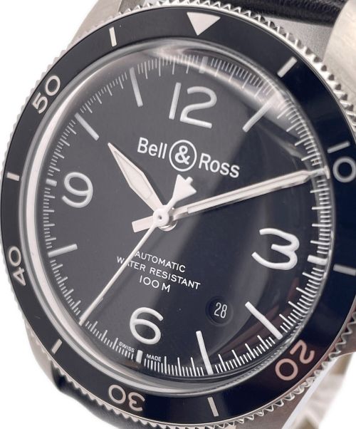 BELL&ROSS（ベルアンドロス）BELL&ROSS (ベルアンドロス) BR V2-92 BLACK STEEL サイズ:41mmの古着・服飾アイテム