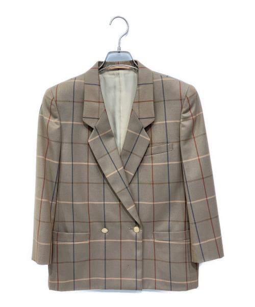 Burberry's（バーバリー）Burberry's (バーバリーズ) ダブルテーラードジャケット ベージュ サイズ:7ARの古着・服飾アイテム