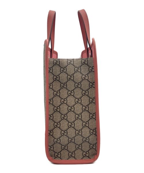 GUCCI（グッチ）GUCCI (グッチ) higuchi yuko (ヒグチユウコ) チルドレンズ GGスプリーム 2WAYトートバッグ ベージュ サイズ:-の古着・服飾アイテム