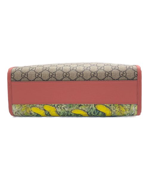 GUCCI（グッチ）GUCCI (グッチ) higuchi yuko (ヒグチユウコ) チルドレンズ GGスプリーム 2WAYトートバッグ ベージュ サイズ:-の古着・服飾アイテム