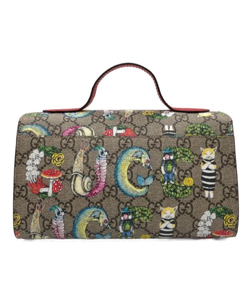 GUCCI（グッチ）GUCCI (グッチ) higuchi yuko (ヒグチユウコ) チルドレンズ GGスプリーム ショルダーバッグ ベージュ サイズ:-の古着・服飾アイテム