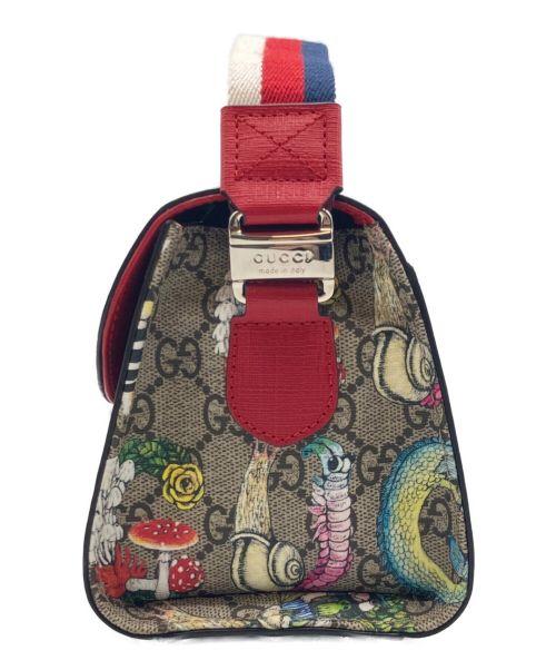 GUCCI（グッチ）GUCCI (グッチ) higuchi yuko (ヒグチユウコ) チルドレンズ GGスプリーム ショルダーバッグ ベージュ サイズ:-の古着・服飾アイテム