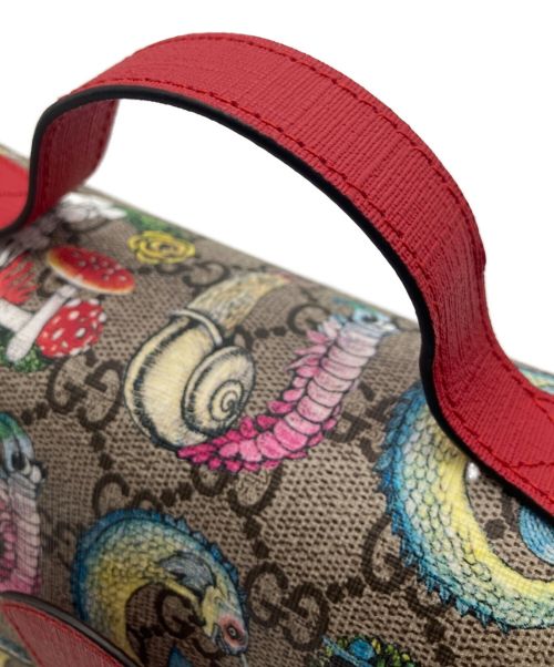 GUCCI（グッチ）GUCCI (グッチ) higuchi yuko (ヒグチユウコ) チルドレンズ GGスプリーム ショルダーバッグ ベージュ サイズ:-の古着・服飾アイテム