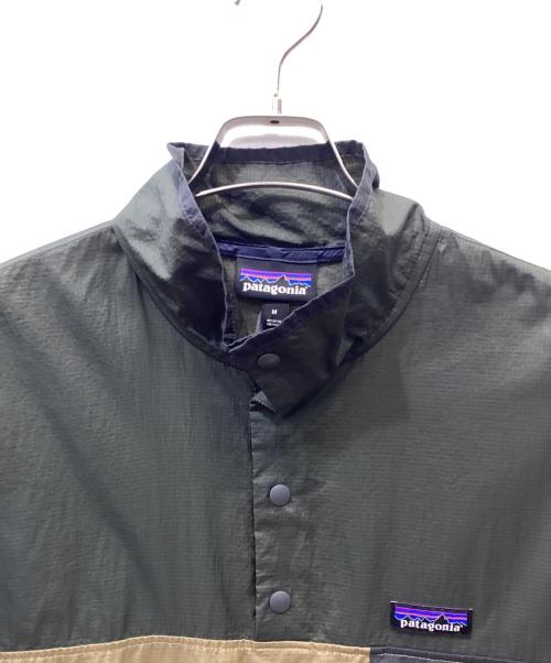 Patagonia（パタゴニア）Patagonia (パタゴニア) フーディニ・スナップT・プルオーバー カーキ サイズ:Mの古着・服飾アイテム
