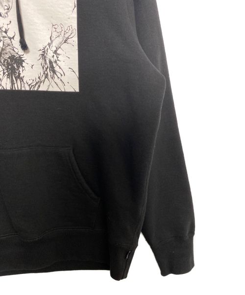 SUPREME（シュプリーム）SUPREME (シュプリーム) Arm Hooded Sweatshirt ブラック サイズ:Sの古着・服飾アイテム
