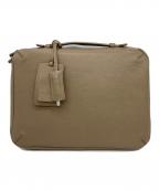 PELLE MORBIDAペッレモルビダ）の古着「レザードキュメントケース」｜ベージュ