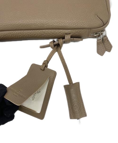 PELLE MORBIDA（ペッレモルビダ）PELLE MORBIDA (ペッレモルビダ) レザードキュメントケース ベージュの古着・服飾アイテム