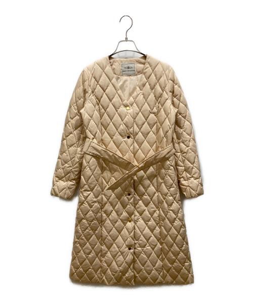 GRACE CONTINENTAL（（グレースコンチネンタル）GRACE CONTINENTAL (（グレースコンチネンタル) キルトダウンコート アイボリー サイズ:SIZE 36の古着・服飾アイテム