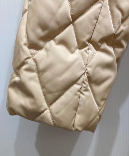 GRACE CONTINENTAL（（グレースコンチネンタル）GRACE CONTINENTAL (（グレースコンチネンタル) キルトダウンコート アイボリー サイズ:SIZE 36の古着・服飾アイテム