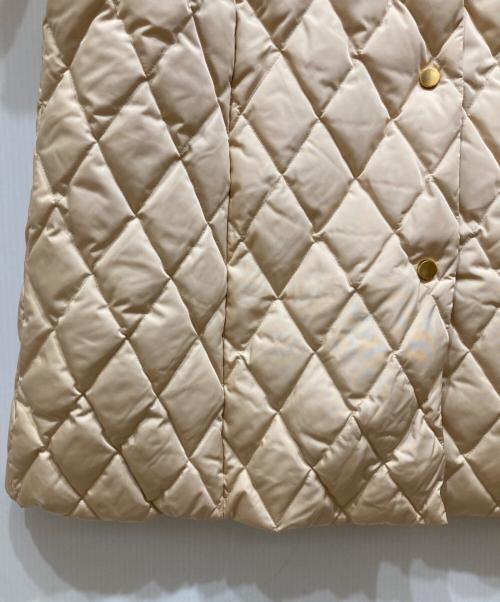 GRACE CONTINENTAL（（グレースコンチネンタル）GRACE CONTINENTAL (（グレースコンチネンタル) キルトダウンコート アイボリー サイズ:SIZE 36の古着・服飾アイテム