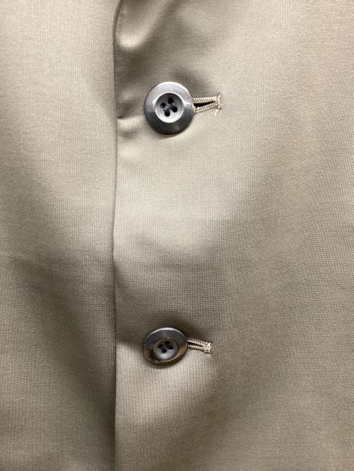 ATTACHMENT（アタッチメント）ATTACHMENT (アタッチメント) Matt Stretch Jersey 3B Jacket オリーブ サイズ:１の古着・服飾アイテム