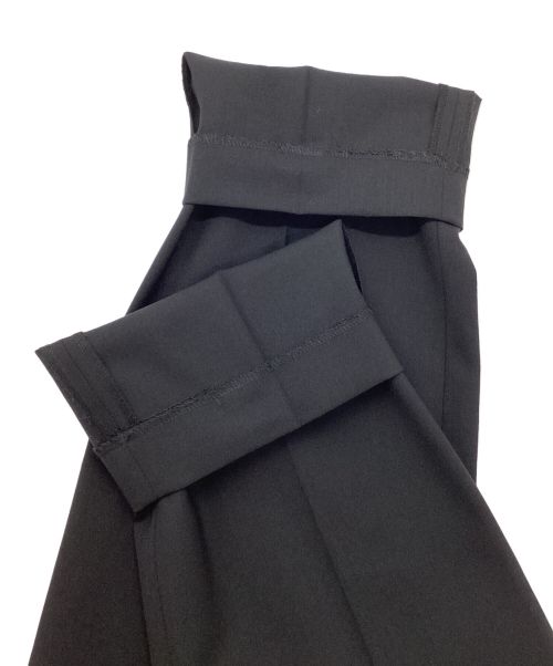 theory（セオリー）theory (セオリー) Traceable Wool Fit Square NK JS GZ ブラックの古着・服飾アイテム