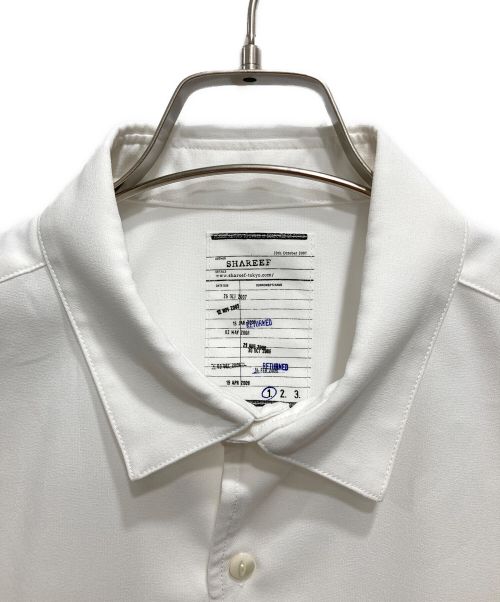 SHAREEF（シャリーフ）SHAREEF (シャリーフ) APPLE PEEL S/S SHIRTS ホワイト サイズ:1の古着・服飾アイテム
