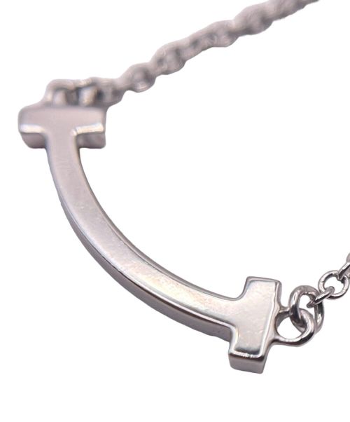 TIFFANY & Co.（ティファニー）TIFFANY & Co. (ティファニー) T スマイル ネックレス マイクロ サイズ:マイクロの古着・服飾アイテム