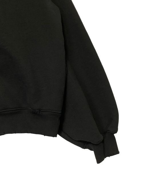 BALENCIAGA（バレンシアガ）BALENCIAGA (バレンシアガ) Gothic Bomber Hoodie ブラック サイズ:XSの古着・服飾アイテム