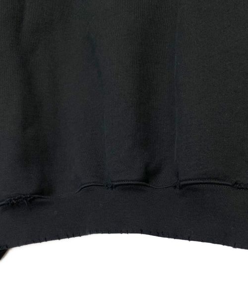 BALENCIAGA（バレンシアガ）BALENCIAGA (バレンシアガ) Gothic Bomber Hoodie ブラック サイズ:XSの古着・服飾アイテム