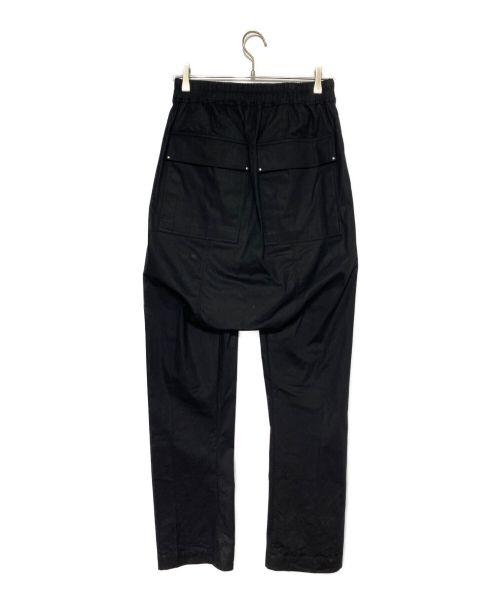 RICK OWENS（リックオウエンス）RICK OWENS (リック オウエンス) DRAWSTRING LONG PANTS ブラック サイズ:46の古着・服飾アイテム