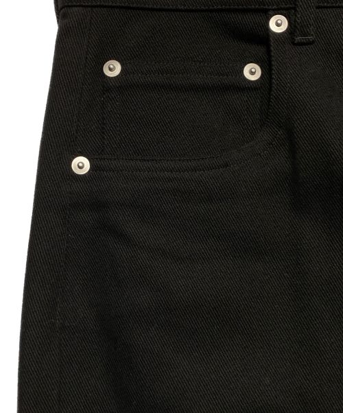 RICK OWENS（リックオウエンス）RICK OWENS (リック オウエンス) Geth Jeans ブラック サイズ:76cm (W30)の古着・服飾アイテム
