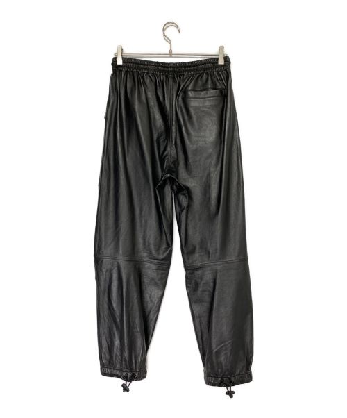 ALEXANDER WANG（アレキサンダー・ワン）ALEXANDER WANG (アレキサンダーワン) Baggy Leather Joggers ブラック サイズ:Sの古着・服飾アイテム